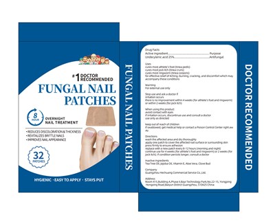 Principal Display Panel (Fungal Nail Patches Label)